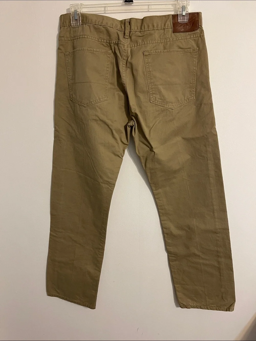 Dockers Kids Khaki Shorts in Tan with Orange Accent